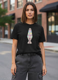 Peace Lava Lamp Garment Dyed Heavyweight Cotton T-Shirt