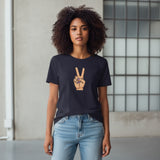 Peace Sign Relaxed T-Shirt