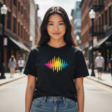 Rainbow Frequency Relaxed T-Shirt