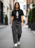 Peace Lava Lamp Garment Dyed Heavyweight Cotton T-Shirt
