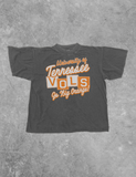 VOLS Square Lettering, GBO Boxy Cotton TShirt