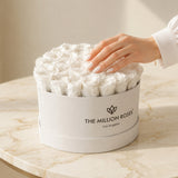 Heart White Box | White Roses