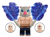 Boar Mask Swordsman Custom Minifig