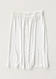 Women's White Half Slip