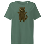 Organic Woodland Raccoon T-Shirt