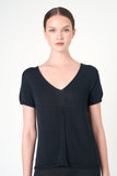 Short Sleeve Top in Black
