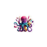 Yarnctopus Sticker – Bubble-Free Sticker for Makers, Crafters & Yarn Addicts