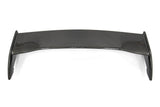 OLM Silverline Carbon Fiber OEM S Style Spoiler with Black Bases - 2015+ WRX / 2015+ STI